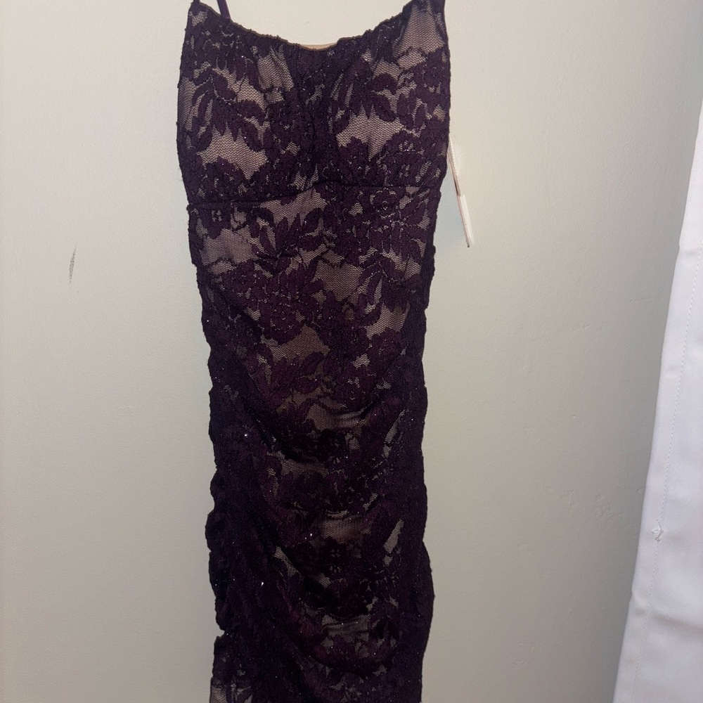 Emerald Sundae Purple Lace Dress